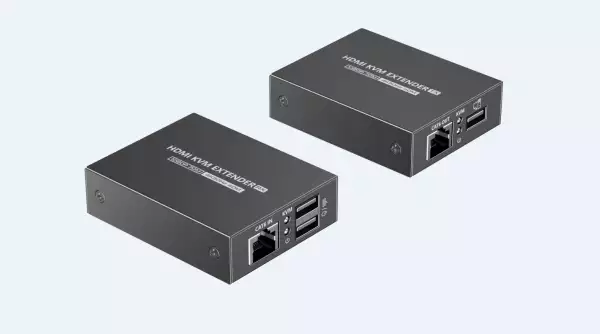 Lenkeng LKV372KVM — Удлинитель HDMI KVM по витой паре cat6, 4K30, до 70 м