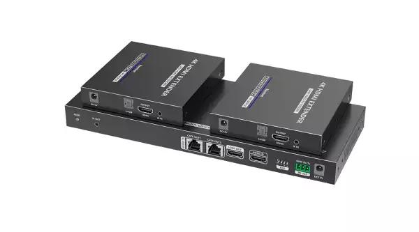 Lenkeng LKV822P-I — Удлинитель-разветвитель 1×2 HDMI по витой паре, 4K, до 70 м