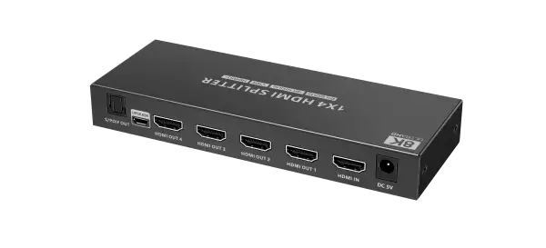 Lenkeng LKV864 — Разветвитель (сплиттер) 1×4 HDMI, 8K
