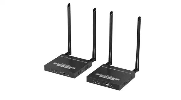 Lenkeng LKV699KVM — Беспроводной удлинитель HDMI KVM, 4K, до 50 м