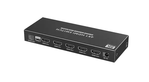Lenkeng LKV841 — Переключатель 4×1 HDMI, 8K