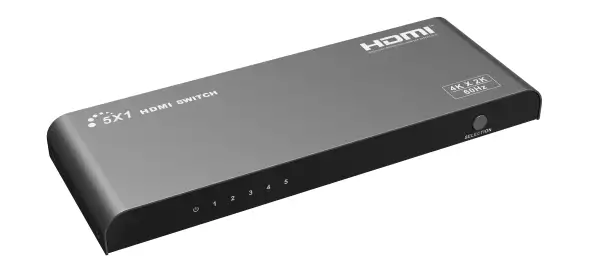 Lenkeng LKV501-V2.0 — Переключатель 5×1 HDMI, 4K