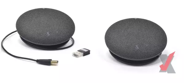 VoiceXpert 121-KIT - комплект USB/Bluetooth-спикерфонов, HD-аудио, Bluetooth-каскадирование, работа до 8 часов от аккумулятора