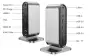 VoiceXpert VXV-531-DOCK - коммутационный хаб (док-станция) для AV-комплектов. Интерфейсы: 3хUSB-С, 4хUSB3.0, VGA, HDMI, LAN, 3.5мм — фото 5